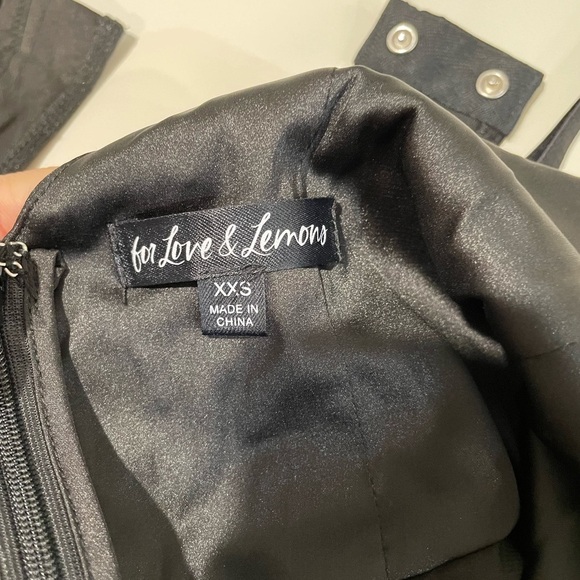 For Love & Lemons Mirage Mirrored Bodysuit XXS - Picture 7 of 8